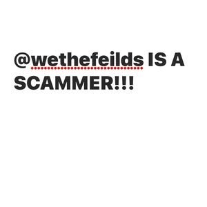 SCAMMER ALERT!!